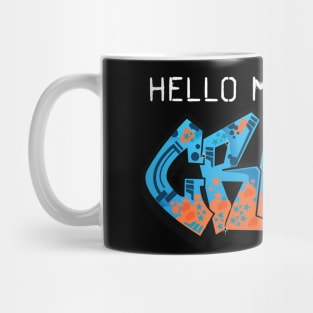 Hello My Name Is Craig Graffiti Mug